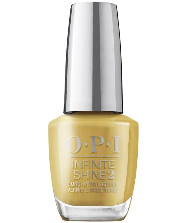 OPI Nail Polish Infinite Shine Long-Wear System 2nd Step Gel-Like Nail Varnish with no UV lamp needed Ochre to the Moon 15ml
