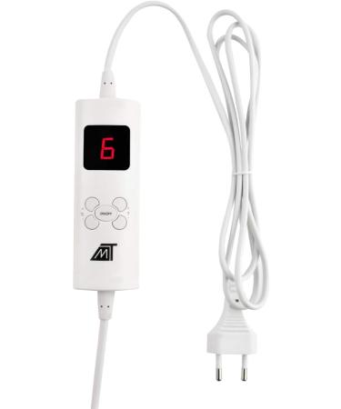 MT MALATEC 180x130cm Heating Ceiling Electric Blanket | 6 Power Levels Overheat Protection Washable Gray - Buy Online on GoSupps.com