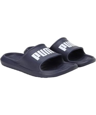 PUMA Unisex Divecat V2 Lite Flip-Flops - Peacoat Puma White | Size 48.5 EU - Shop Internationally - Buy Online on GoSupps.com