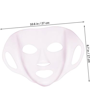 Ipetboom 5 pi ces Masques Visage Silicone R utilisables Souples Hydratants Couvre-masque Facial Confortables Pour Soins Peau - Buy Online on GoSupps.com