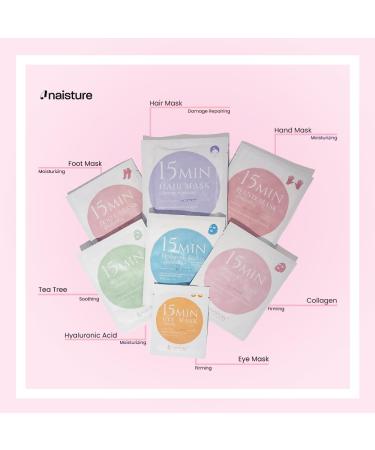 15 Min Pamper Me Kit and SoftTouch Hand Cream Trio (10pc): Korean Face Mask Essentials and Moisturizing Lotion Gift for Women - Buy Online on GoSupps.com