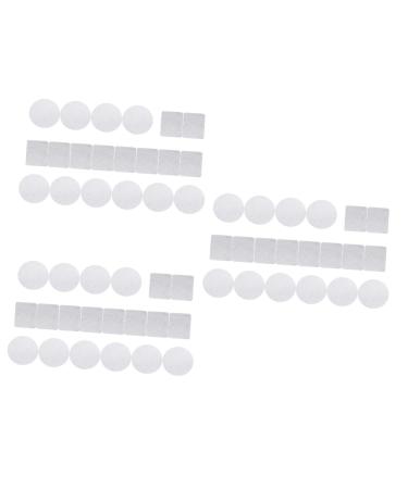 Beavorty Magnetic 120 Pcs Diy Sub-package Plate Iron Sheet Makeup Eyeshadow Foundation Powder Sticker Cosmetic Pan Set Square 2.5x2.5cmx3pcs Silverx3pcs