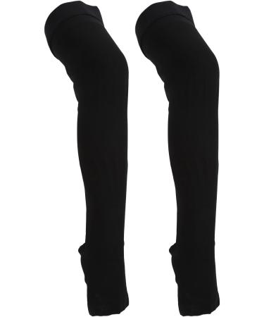 Knee-High Compression Stockings 23-32 mmHg - Improve Blood Circulation Varicose Vein Support Silicone Band Unisex Thigh Stockings - Buy Online on GoSupps.com
