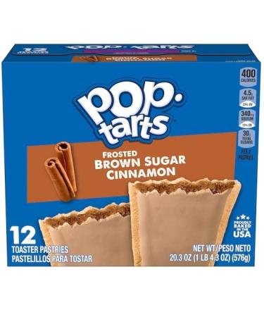 Pop Tarts Frosted Variety Pack - S'mores, Chocolate Fudge, Brown Cinnamon Sugar - 20oz (Pack of 3) with Make Your Day Bag Clip - Buy Online on GoSupps.com
