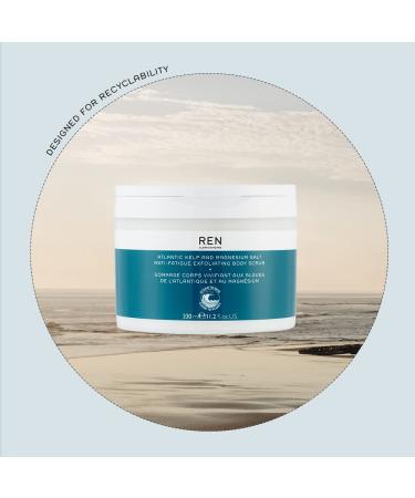 REN Clean Skincare Atlantic Kelp & Magnesium Anti-Fatigue Body Scrub 330ml - Revitalize & Refresh Your Skin - International Shipping Available - Buy Online on GoSupps.com