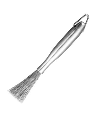 Metal Scrubber 304 Stainless Steel Pot Brush for Easy Initialization Steel Wire Cleaning Brush for Pots Steel Wool Scrubber Pads for Dishes Pots Pans and Ovens