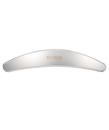 Stainless Steel Gua Sha Scraping Massage Tool - STICKON IASTM Tools Great Soft Tissue Mobilization Tool (Sickle Shape) - Buy Online on GoSupps.com