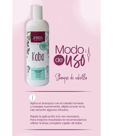 Kaba Max Growth Kit: Onion Shampoo, Bio Hair Mask, and Growth Tonic - Buy Online on GoSupps.com