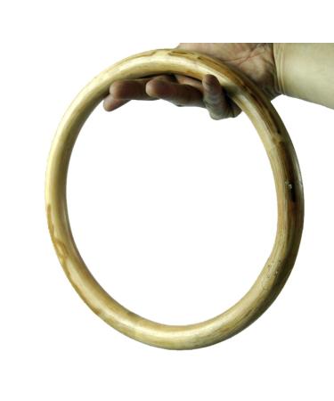 ZooBoo Wing Chun Rattan Ring - Martial Arts Wooden Tsun Siu Lum Kung Fu 9 inch