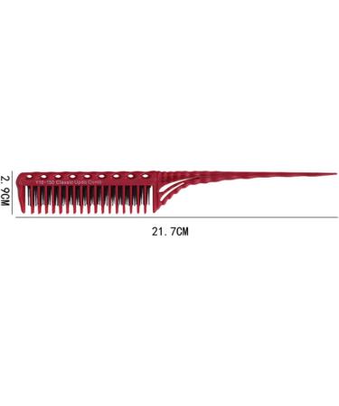 Comb Hair Care Portable Comb Creative 3-row Tooth Hair Brush Fine Tail Comb Hair Comb for Men and Women Hair Styling Tools Accessories Hair Brush (Color : Brass) - Buy Online on GoSupps.com