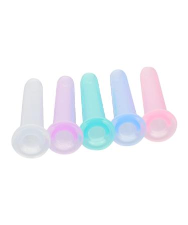 Beavorty neck mask face cupping 5-part cupping set for mini face and eye cutter massage cup for the face and neck care face cupping massage cup cup