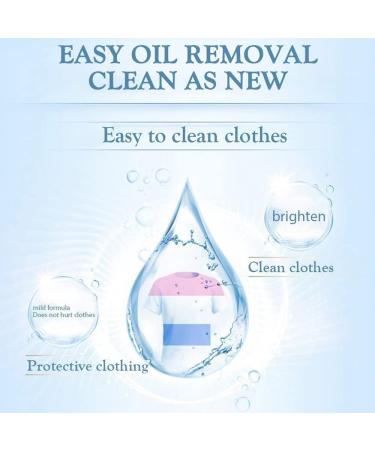 Active Enzyme Laundry Stain Remover Stain Remover for White Clothes Oil Stain Remover Clothes Clothes Stain Remover Cleaner Emergency Stain Rescue Stain Remover (240 ML White) - Buy Online on GoSupps.com