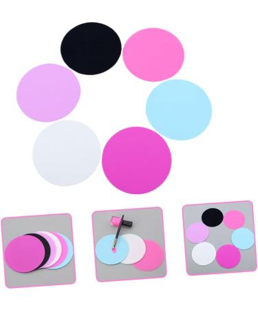 Hemobllo Palettes de Nail Art en Silicone 6 Pi ces Palette de M lange de Vernis Ongles Solide pour Proth sistes Ongulaires et D butants Usage Salon Manucure Couleur Al atoire - Buy Online on GoSupps.com