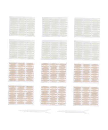 Didiseaon 3pcs Stickers Invisible Eyelid Sticker Eyelid Sticker Tape Double Eyelid Sticker Mesh Y-shaped Fork mediumx3pcs