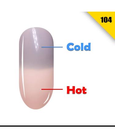 HMD Soak Off UV LED Temperature Changing Gel Nail Polishes. Macaron Series. Fast Color Changing Effect. Fast Cure. Unique Design for Canada Weather (5 Colors Value Package) - Buy Online on GoSupps.com