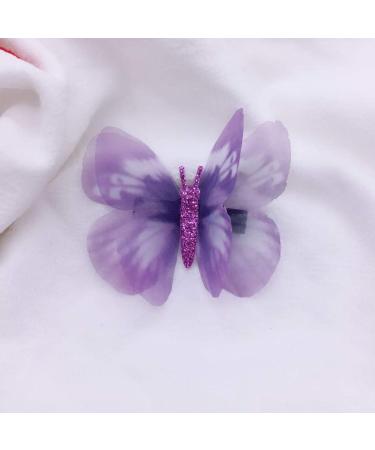 Minkissy Butterfly Hair Clips Colorful Butterfly Barrettes Headwear Hair Accessory for Girls 16pcs - Buy Online on GoSupps.com