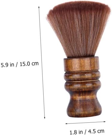 DOITOOL 1Pc hair brush neck brush hair shaving brush hairdressing neck cleaning sponge barber brush neck duster badger brush face duster barber fade brush fiber wool shaving soap soft 15X4.5X4.5cm As Shown - Buy Online on GoSupps.com