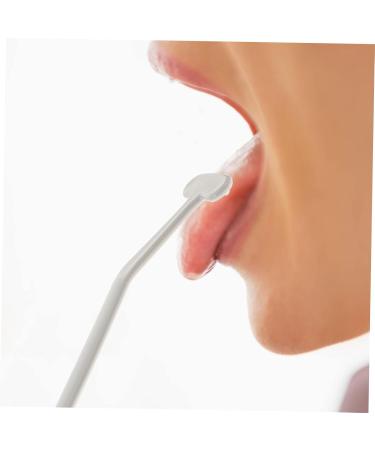 FRCOLOR 8 Pcs Oral Care Scraper Tools - Fresh Breath Cleaning Brushes for Household Use - 16.5x3.5x0.2CM - Grey Set - Buy Online on GoSupps.com