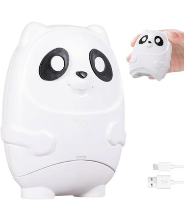 Automatic Nail Clippers Electric Nail Clipper with Debris Storage Box 2 in 1 Automatic Anti-Pinch 500mAh Panda Shape Type-C Low Noise Portable Fingernail Cutter - Buy Online on GoSupps.com