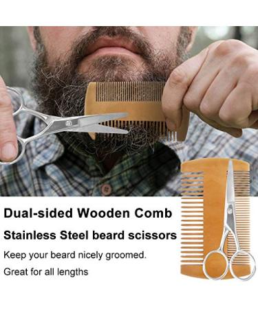 Premium Beard Growth Kit - Grooming Essentials: Oil, Wash, Balm, Roller & More | Perfect Gifts for Men & Dads - Buy Online on GoSupps.com