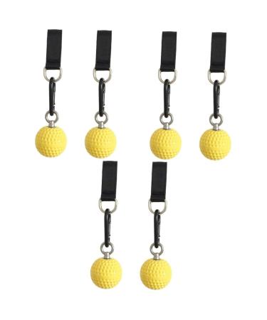 Frcolor 6 sentences Passage handle Handlebariflable digital scales Sports devices Sport devices slipproof grip power coach forearm strengthening inside Powerball Accessories Griffball Fitness 21x3.8cmx3Pcs different colors x 3 pieces