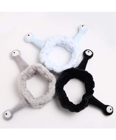 Snail Eyes Headband Antenna Face Wash Plush Hair Band for Women Girls PK - Buy Online on GoSupps.com
