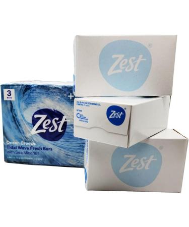 Zest Ocean Breeze Bar Soap 3 ct by Zest - Buy Online on GoSupps.com