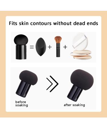 Mushroom Head Air Cushion Foundation BB Cream Moisturising Concealer Lightweight & Smoothing Flawless Moisturising Oil Control Even Skin Tone Makeup Base Natural - Buy Online on GoSupps.com