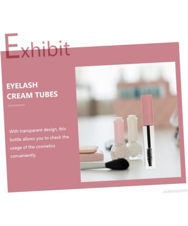 HAPINARY 40 Pcs Mascara Tube Makeup Sample Jars Portable Brush Brow Tube Abs Pink - Buy Online on GoSupps.com