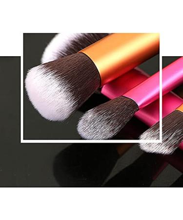 Professional Plastic Handle Makeup Brushes Set - Smooth Powder & Eye Brushes in 3 Colors | International Shipping Available - Buy Online on GoSupps.com