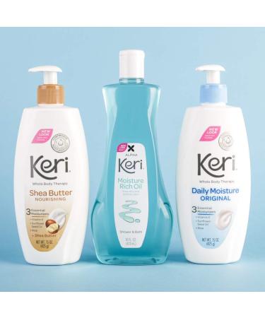 Keri Continuous Moisturization Shea Butter Conditioning Therapy 15 Ounce by NOVARTIS CONSUMER HEALTH (English Manual) - Buy Online on GoSupps.com