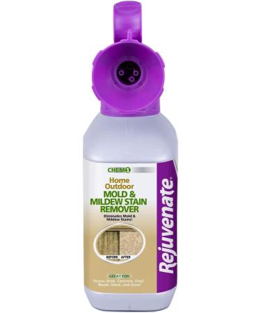 Rejuvenate 32oz Dual Bottle Outdoor Window Cleaner & Mold Stain Remover with Hose-End Attachment - Buy Online on GoSupps.com