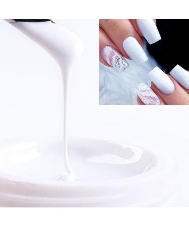 Buy Gzsyy Advanced Builder Gel - White Rosa Nude | UV Fiberglass Nail Gel for Professional Geln gel | Long-lasting & Easy Application - Buy Online on GoSupps.com