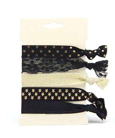 Yikimira 50-Piece No Wrinkle Elastic Hair Ties - Colorful Ponytail Holders for Girls Women Teens & Children | Stylish Hair Accessories - Buy Online on GoSupps.com