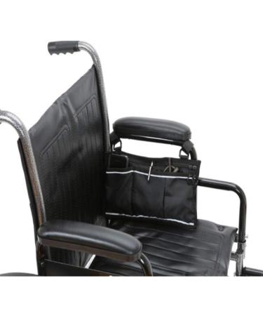 Wheelchair Bag - Wheelchair Bag Side Bag Storage Basket Storage Organizer Tote Caddy for Elderly Seniors Handicap Disabled (2pack) Black - Buy Online on GoSupps.com