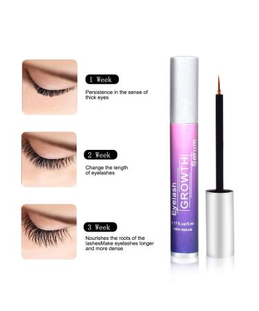 Eyelash Growth Serum | Longer Fuller & Thicker Lashes | Dense & Slender Lashes - Eyelash-1 - Buy Online on GoSupps.com