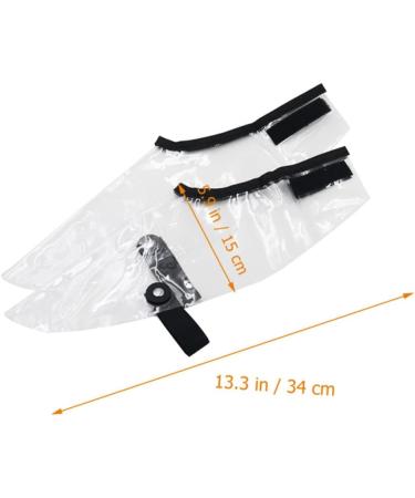 Beatifufu 3 Pairs Barber Shoe Covers Barber Shoes Cape Hair Dye Shoe Cover Shoes Cloth Hair Coloring Shoe Cover Barber Shoe Protector Foot Shoes Haircut Shoes Protector - Buy Online on GoSupps.com