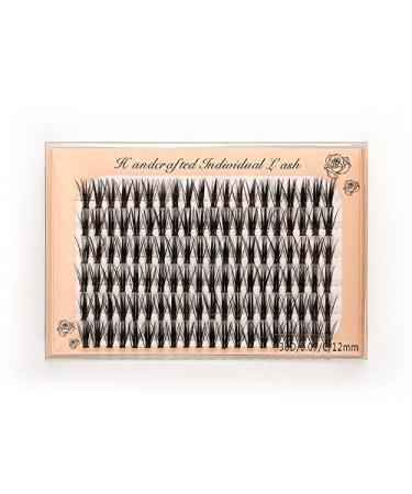 3D Nerz Single Eyelashes - 120 Pieces | 10D/20D/30D Mixed Lengths (8/10/12mm) | Soft Volume DIY Cluster False Eyelash Extensions - Buy Online on GoSupps.com