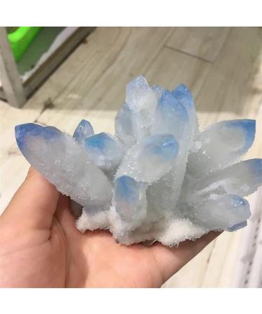 Natural Crystal Rough 500-650g Natural Blue Phantom Quartz Stone Crystal Cluster for Decoration Gift 1pc 1pc 500-650g - Buy Online on GoSupps.com
