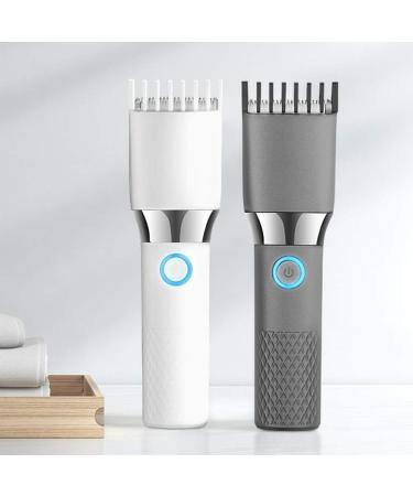 Electric Hair Clipper - USB Fast Charge Ceramic Hair Clipper for Men - White | International Shipping - Buy Online on GoSupps.com