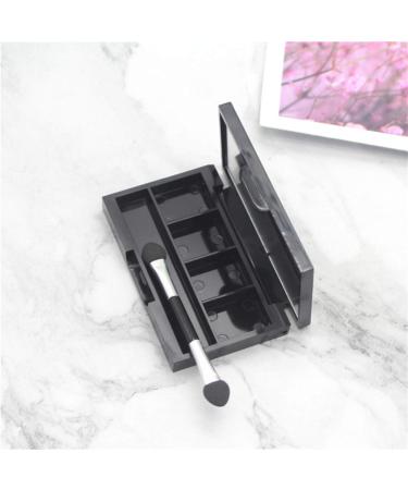 Buy 4-Box Empty Eyeshadow Pans & Palette with Mirror | Versatile Eyeshadow Makeup Palette for International Shipping - Buy Online on GoSupps.com