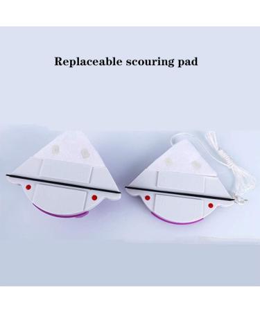 Glass Double-Sided Wipe Magnetic Glass Wiper Cleaner Magnetic Force for Double Glazed Safe Cleaning - Buy Online on GoSupps.com