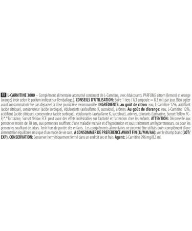 Biotech USA L-CARNITINE 3000 - orange - 3g (20 ampoules) - Buy Online on GoSupps.com