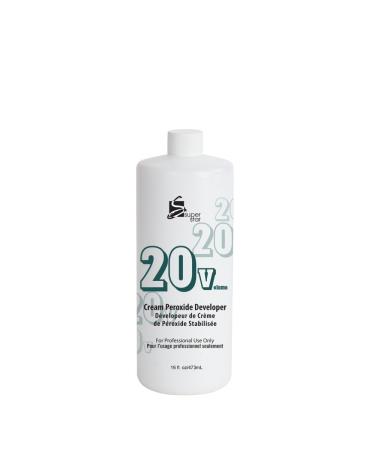 Super Star Cream Peroxide Developer with 20 Volumes 16 Fl Oz (Pack of 1) - Buy Online on GoSupps.com