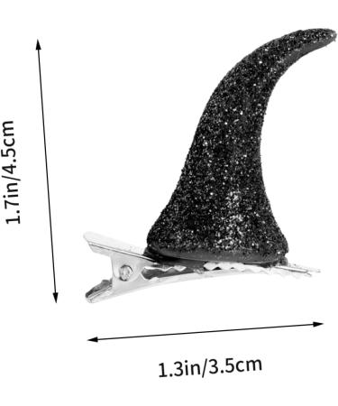 minkissy 1 Set 2 Pairs Horn Hairpin Baby Girl Accessories Devil Hair Clips Glitter Halloween Hair Clips Halloween Bag Xmas Hair Clips Horror Hair Clips Props Plastic Universal Men and Women - Buy Online on GoSupps.com