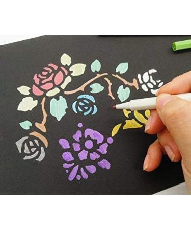 10-Piece PuTwo Marker Pens Coloured Pencils Set for DIY Photo Scrapbook Album, Multicolor - Buy Online on GoSupps.com