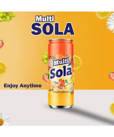 Jus multivitamines Sola 0 33 L de Prime Drink pack de 24 jus multivitamines frais pour se rafra chir jus frais au vrai go t jus aromatis et ingr dients r els Multivitamines (CAN) 13.75 ml (Lot de 24) - Buy Online on GoSupps.com