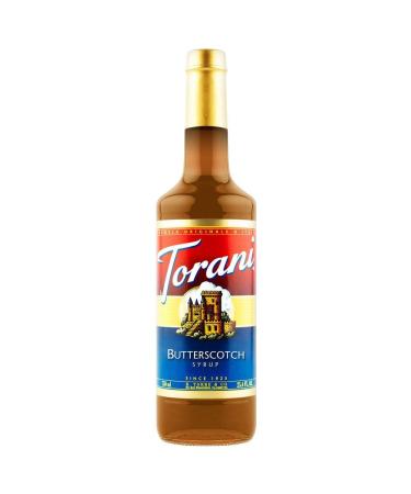 Torani Butterscotch Syrup 750mL | Premium Flavoring for Drinks & Desserts - Buy Online on GoSupps.com