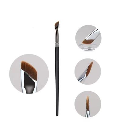 TEONEI Angled Eyeliner Brush & Eyeshadow Brush Set - 2PCS | Perfect for Eyebrows & Liquid Eyeliner - International Shipping Available - Buy Online on GoSupps.com