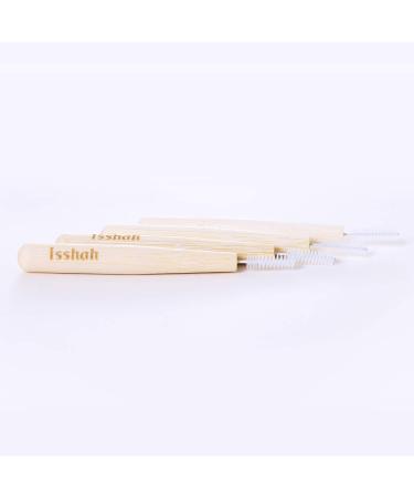 Isshah Biodegradable Bamboo Handle Interdental Brushes - Size 2 (0.5mm) - 40 Count - Buy Online on GoSupps.com
